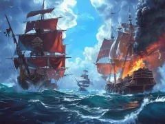 Spill Pirate Ships: Build and Fight online