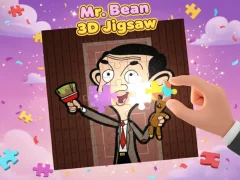 Spill Mr. Bean 3D Jigsaw online