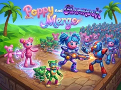 Spill Poppy And Glamrock Merge online