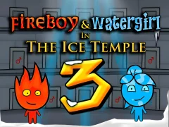 Spill Fireboy and Watergirl 3 - The Ice Temple online
