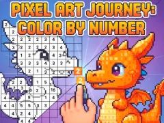 Spill Draw picture by numbers Pixel Art online