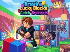 Spill Break a Lucky Blocks: Catch Brainrots online