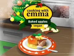 Spill Cooking with Emma Baked Apples vegan online
