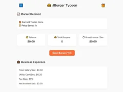 Spill Jburger Tycoon online