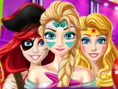 Spill Halloween Princess Party online