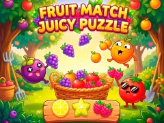Spill Fruit Match Juicy Puzzle online