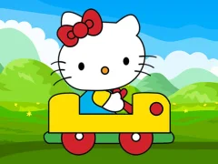 Spill Cute Kitty Car Jigsaw online