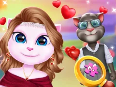Spill Kitty Couple Lovely Valentine online
