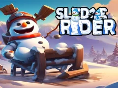 Spill Christmas Sledge Rider 3D online