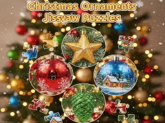 Spill Christmas Ornaments Jigsaw Puzzles online