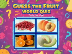 Spill Guess The Fruit World Quiz online