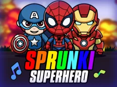 Spill Sprunki SuperHero online