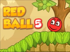 Spill Red Bounce Ball 5 online