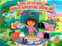 Spill Dora The explorer Dora's Adventure Dress Up online