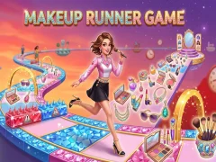 Spill Makeup Runner Game online