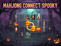 Spill Mahjong Connect Spooky online