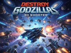 Spill Destroy Godzillas: 3D Shooter online
