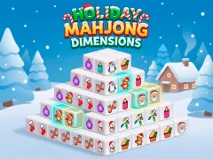 Spill Holiday Mahjong Dimensions online