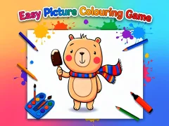 Spill Easy Picture Colouring Game online