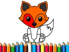 Spill Fox Coloring Book online