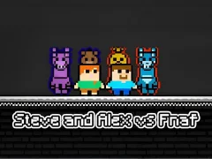 Spill Steve and Alex vs Fnaf online