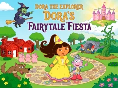 Spill Dora The explorer Dora's Fairytale Fiesta online