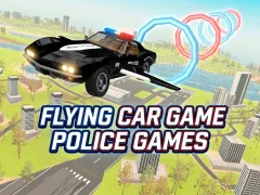 Spill Flying Car Game Police Games online