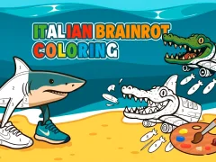 Spill Italian Brainrot Coloring online