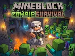 Spill Mineblock Zombie Survival online