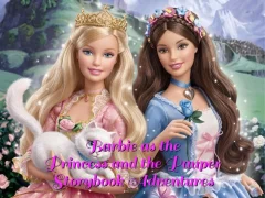 Spill Barbie as the Princess and the Pauper Storybook Adventures online