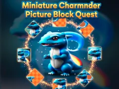 Spill Miniature Charmander Picture Block Quest online