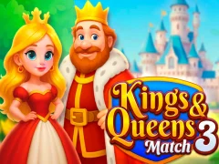 Spill Kings and Queens Match 3 online