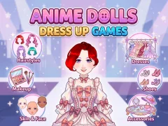 Spill Anime Dolls Dress Up Games online