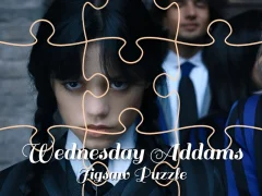 Spill Wednesday Addams Jigsaw Puzzle online