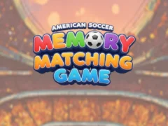 Spill American Soccer Memory Matching Game online