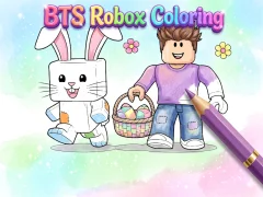 Spill BTS Roblox Coloring online