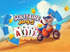 Spill Solitaire Story TriPeaks 5 online