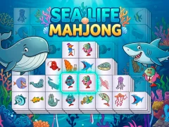 Spill Sea life mahjong online