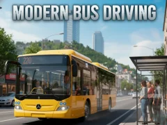 Spill Modern Bus Driving online