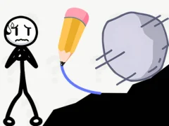 Spill Stickman Rescue Draw 2 Save online