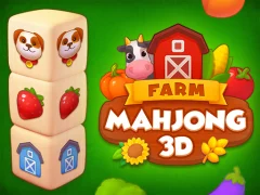 Spill Farm Mahjong 3D online