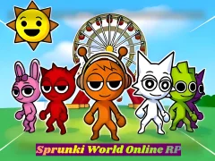 Spill Sprunki World Online RP - Play with Friends! online