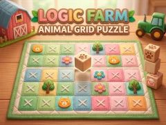 Spill Logic Farm: Animal Grid Puzzle online