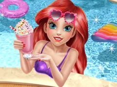 Spill Mermaid Princess Pool Time online
