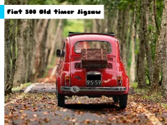 Spill Fiat 500 Old Timer Jigsaw online