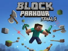 Spill Block Parkour Trials online