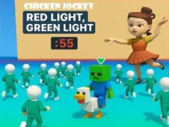 Spill Chicken Jockey: Red Light Green Light online