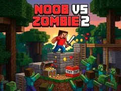 Spill Noob vs Zombie 2 online