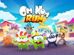 Spill Om Nom Run online