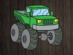 Spill Monster Truck Jigsaw online